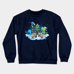 A VERY DINO CHRISTMAS Crewneck Sweatshirt